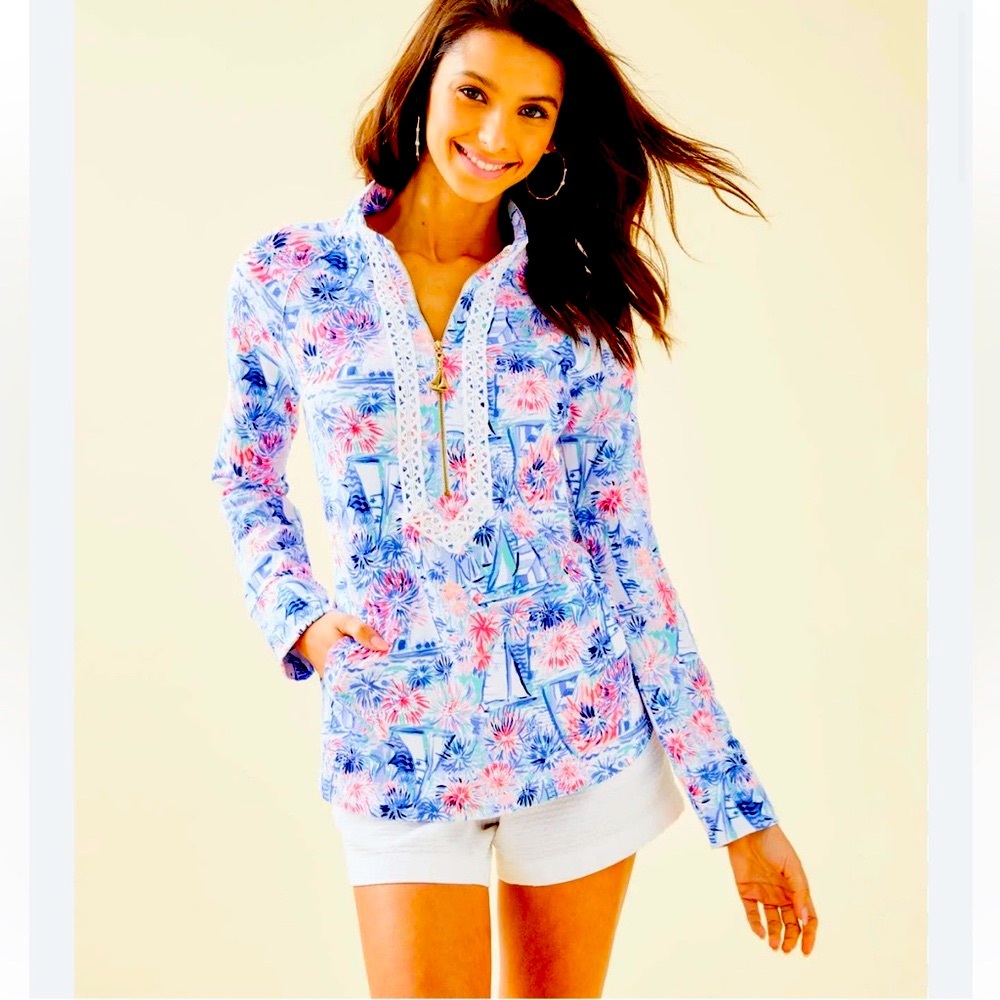 🆕RARE! Lilly Pulitzer Women’s NWT Janie Popover size Medium